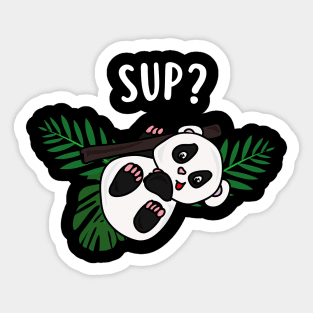 Cute Panda Bear For Kids Zoo Animals Sticker